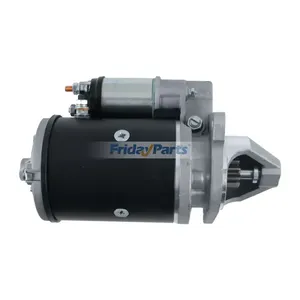 12V 10T Starter Motor 2873B061 3821819M91 3763363M92 for Perkins Engine 903-27 903-27T Massey Ferguson 135 231 240 240P 243 250 360 20F 30E 30H 40E — 4