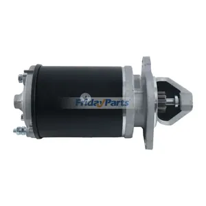 12V 10T Starter Motor 2873B061 3821819M91 3763363M92 for Perkins Engine 903-27 903-27T Massey Ferguson 135 231 240 240P 243 250 360 20F 30E 30H 40E — 6