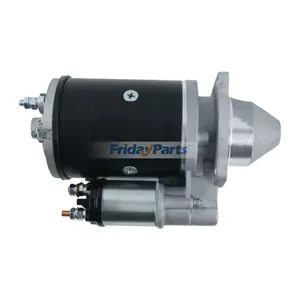 12V 10T Starter Motor 2873B061 3821819M91 3763363M92 for Perkins Engine 903-27 903-27T Massey Ferguson 135 231 240 240P 243 250 360 20F 30E 30H 40E — 5