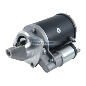 12V 10T Starter Motor 2873B061 3821819M91 3763363M92 for Perkins Engine 903-27 903-27T Massey Ferguson 135 231 240 240P 243 250 360 20F 30E 30H 40E