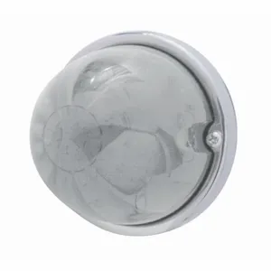 17 LED Dual Function Watermelon Flush Mount Kit - Red LED/Clear Lens