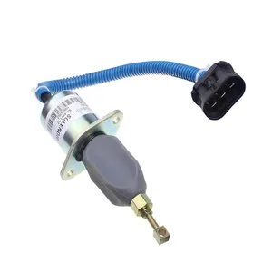 24V Stop Solenoid 3800723 SA-4981-24 For Cummins Engine