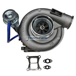 Turbo HX55W Turbocharger 3800856 for Cummins ISM ISME 380 30 Engine With Gasket — 2