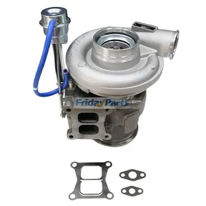 Turbo HX55W Turbocharger 3800856 for Cummins ISM ISME 380 30 Engine With Gasket