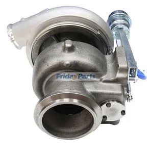 Turbo HX55W Turbocharger 3800856 for Cummins ISM ISME 380 30 Engine With Gasket — 5