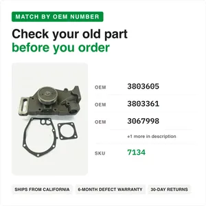 Water Pump Cummins N14 3803605 — 4