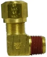 1/4" Air Brake Nylon X 1/8" Mip Elbow Midland Industries 38091 | Replaces 00469-0402
