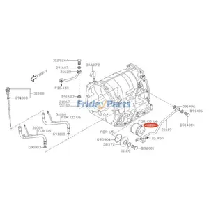Oil Filter 38325AA032 fo Subaru Impreza Legacy Forester Outback Tribeca Baja 1999-2009 — 6
