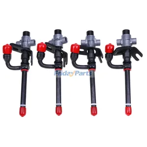 4 Pieces Pencil Fuel Injector RE507766 RE531436 SE501103 38416 for John Deere 4045 6068 6081 Engine 3215 3220 6715 6020 6120 6220 6320 6420 6520 6620 6120L