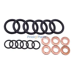 Fuel Injector Install Kit 3029820 3920174 3867043 for 1998.5 - 2002 Dodge Cummins 24V 5.9 ISB Dodge Ram 2500 3500 — 3
