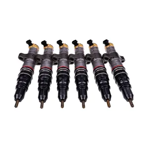 6 Pcs Fuel Injector 295-1411 387-9427 for Caterpillar CAT Engine C7 C9 Excavator 324D 325D 325DFM 326DL 328DLCR 329D — 2