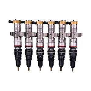 6 Pcs Fuel Injector 295-1411 387-9427 for Caterpillar CAT Engine C7 C9 Excavator 324D 325D 325DFM 326DL 328DLCR 329D