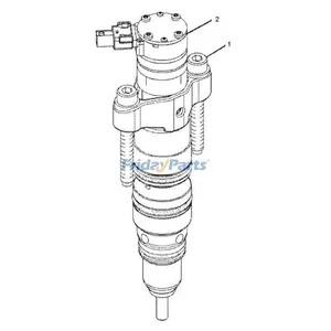Fuel Injector 387-9428 for Caterpillar CAT Engine C7 Wheel Loader 962H 950H — 2