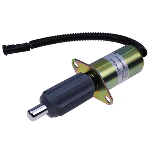 24V Fuel Shutoff Solenoid 3921980 for Cummins Engine 6CT 6CTA 6C 8.3 — 4