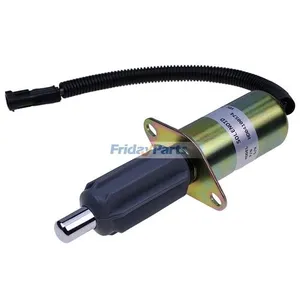 24V Fuel Shutoff Solenoid 3921980 for Cummins Engine 6CT 6CTA 6C 8.3 — 5