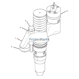 Fuel Injector 392-0211 for Caterpillar CAT Engine 3512B 3516B Excavator 5130B 5230B Truck 777B 776D 777 784C 785 789 789B — 2