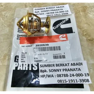 CUMMINS 3928639 THERMOSTAT 83°C 3907242 31TM012 3901845 - 6CTA 8.3L — 3