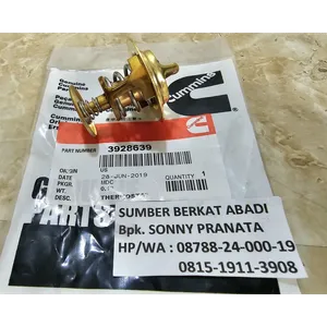 CUMMINS 3928639 THERMOSTAT 83°C 3907242 31TM012 3901845 - 6CTA 8.3L — 5