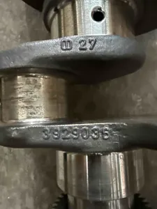 Crankshaft, Cummins, Used — 2