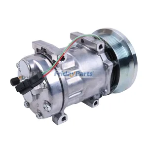 SD7H15 A/C Compressor 394-9671 for Caterpillar CAT Excavator 385B Turck 773F 775F 777C 777D 777F 793F 797 797B 797F — 4