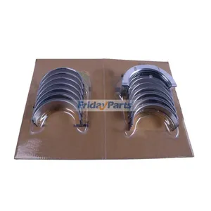 1 Set Main Bearing & Thrust Plate 3927772 3929021 3929016 for Hyundai Loader HL730-7 HL740-9 HL757-9 HL760-9 Excavator R140LC-7 R160LC-3 R210LC-9