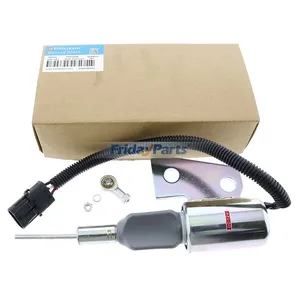 12V Stop Solenoid 3991167 SA-4941-12 for Cummins Engine 4BT Hyundai Excavator R130 R170