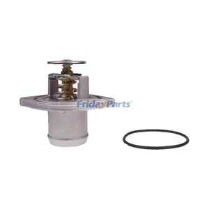 Thermostat with Gasket 3C3Z8575AA for Ford E-150 E-250 E-350 E-450 F-250 F-350 F-450 F-550 6.0L Powerstroke — 7