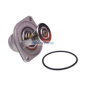 Thermostat with Gasket 3C3Z8575AA for Ford E-150 E-250 E-350 E-450 F-250 F-350 F-450 F-550 6.0L Powerstroke