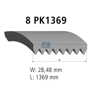 MERC BELT 8PK1369 (DT)