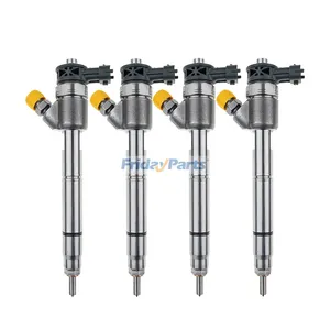 4 Pieces Fuel Injector for Hyundai Engine D4FC Vehicle i20 i30 ix20 1.4 CRDI 2010-Up