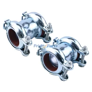 2 Pieces 42mm Coupling 4069801 4196259 for John Deere Engine 4045 6068 6090 Excavator 160GLC 200GLC 210GLC 250GLC 130GLC 180GLC 225DLC 290GLC 350GLC 470GLC — 3