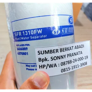 SURE FILTER SFR 1310FW SFR1310FW SFR 1310 FW FUEL WATER SEPARATOR FILTER 3406889 4070801…