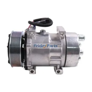 12V 8PK SD7H15 A/C Compressor 4666 4667 4022 4391 4090 for Ford F650 F750 — 4