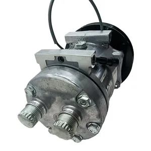 12V SD7H15 A/C Compressor 4105 47693200 84356660 for CASE Loader 121F 21F 221F 321F 570NXT 580N 580SN 590SN — 4
