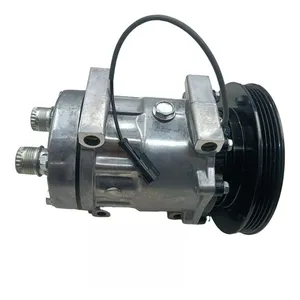 12V SD7H15 A/C Compressor 4105 47693200 84356660 for CASE Loader 121F 21F 221F 321F 570NXT 580N 580SN 590SN
