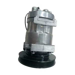 12V SD7H15 A/C Compressor 4105 47693200 84356660 for New Holland Loader W50C W60C W70C W80C U80C B110C B95C
