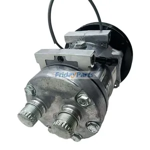 12V SD7H15 A/C Compressor 4105 47693200 84356660 for New Holland Loader W50C W60C W70C W80C U80C B110C B95C — 3