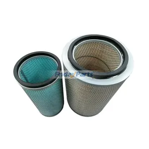 Air Filter Kit 4147010 4147011 for Hitachi Excavator EX220 EX270 KH150-3 UH103 UH123 EX270LC