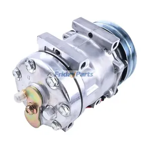 SD7H13 A/C Compressor 415-2557 for Caterpillar CAT Engine C2.6 C3.3B Excavator 307 307E 307E2 308E 308E2 — 6