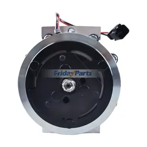 SD7H13 A/C Compressor 415-2557 for Caterpillar CAT Engine C2.6 C3.3B Excavator 307 307E 307E2 308E 308E2 — 2