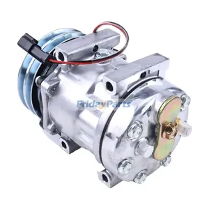 SD7H13 A/C Compressor 415-2557 for Caterpillar CAT Engine C2.6 C3.3B Excavator 307 307E 307E2 308E 308E2 — 4