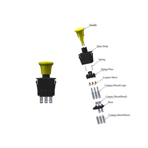 PTO Clutch Switch 183925 13248 6201-342 6201342 for Delta Bobcat 61 930022 934010A Grasshopper 320 Toro 74269 — 5