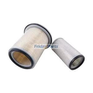 Air Filter 4206098 & 4247974 for Hitachi Excavator EX100W EX100WD EX120 EX150 EX160WD — 5