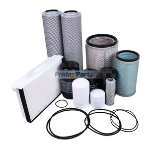 Filter Kit 4285619 4209588 for Isuzu Engine 4BG1 T Hitachi Excavator EX120-5 EX130H-5