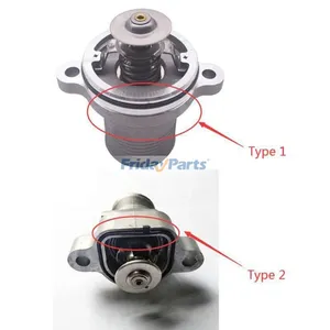 Thermostat Assy 4224784M1 for Perkins Engine 1104C-44T Massey Ferguson Tractor 410 420 430 5425 5435 5445 5455 6445 6455 6460 6470 — 2