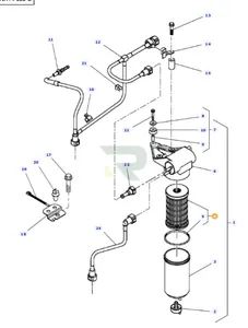 Wkład filtra paliwa pompki elektrycznej — 3