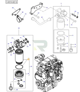 Filtr paliwa Perkins 4226708M1 — 3