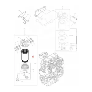 Massey Ferguson Fuel Filter OEM Engine Protection 4226708M1 Tractor MF — 2