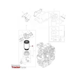 Massey Ferguson Fuel Filter OEM Engine Protection 4226708M1 Tractor MF — 6