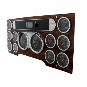 42330-UP 2 GAUGE CLUSTER BEZEL WITH VISOR FOR 2008-2017 FREIGHTLINER CASCADIA — 3